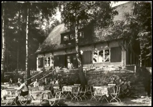 Ansichtskarte Bad Elster Waldcafé Bärenloh 1984