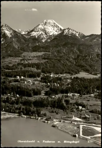 Ansichtskarte Villach Oberaichwald am Faakersee 1960