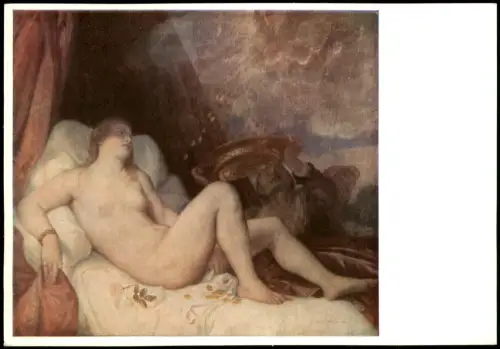 WIEN KUNSTHISTORISCHES MUSEUM Frühe Erotik von TIZIAN, Danaë 1970