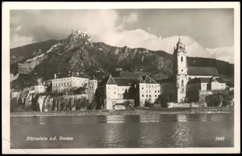 Ansichtskarte Dürnstein Panorama-Ansicht 1938