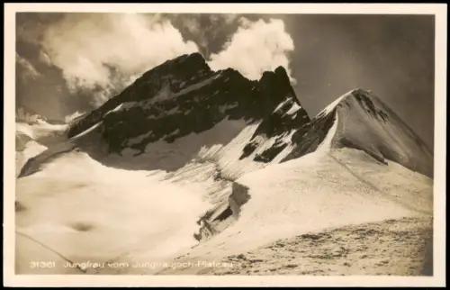 Grindelwald Schweizer Alpen Jungfrau vom Jungfraujoch-Plateau 1930