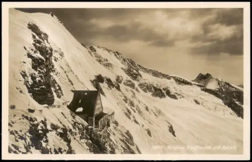 Grindelwald Schweizer Alpen Berghaus Jungfraujoch und Sphinx 1930