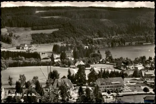 Ansichtskarte Titisee-Titisee-Neustadt Panorama-Ansicht 1960