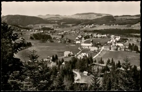 Ansichtskarte Hinterzarten Panorama-Ansicht Hinterzarten Hochschwarzwald 1960