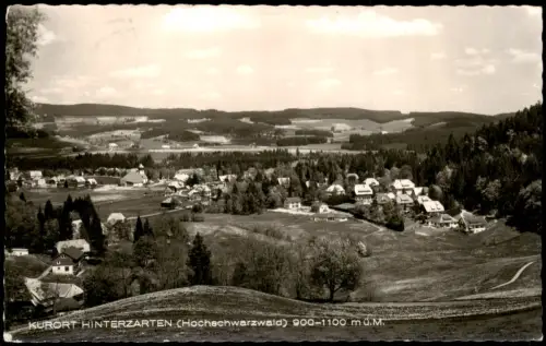 Ansichtskarte Hinterzarten Panorama-Ansicht KURORT Hochschwarzwald 1963