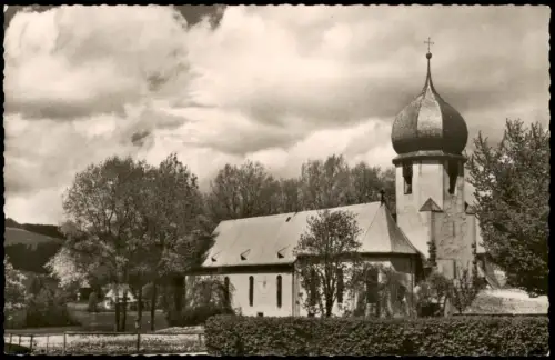 Ansichtskarte Hinterzarten Partie an der Kirche 1960