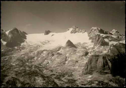 Ramsau am Dachstein Hallstätter Gletscher Flugaufnahme Hoher Dachstein 1940