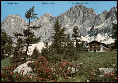 Dachstein Berghotel Türlwand Dachstein-Südwand Ramsau Steiermark Austria 1980
