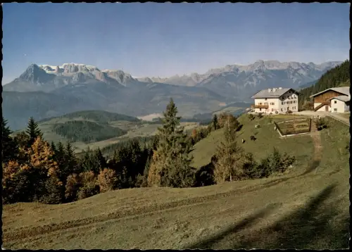 Werfenweng Steinberg-Hof, Hochkönig, Werfenweng, Salzburgerland 1975