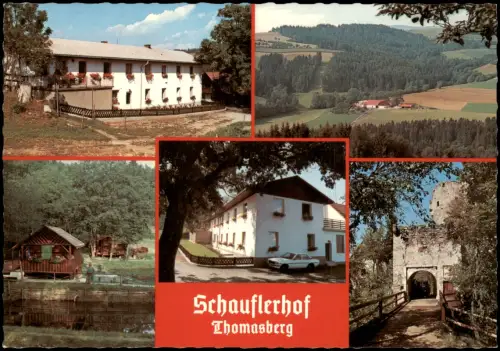 Thomasberg Schauflerhof Thomasberg Urlaub am Bauernhof (Mehrbild-AK) 1980