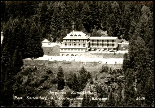 Ossiach Berghotel Kanzelhöhe bei Sattendorf Ossiachersee Kärnten 1960