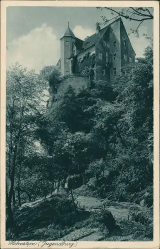 Ansichtskarte Hohnstein (Sächs. Schweiz) Hohnstein (Jugendburg) 1929