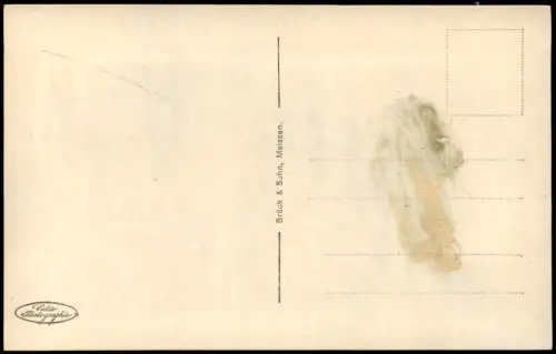 Ansichtskarte Meißen Rote Stufen - Straße 1927