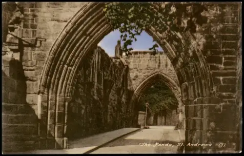 Postcard .Großbritannien Großbritannien The Pends, St. Andrews 1930