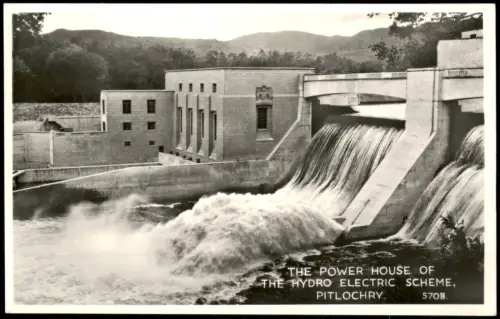 .Großbritannien Pitlochry POWER HOUSE OF THE HYDRO ELECTRIC SCHEME 1955
