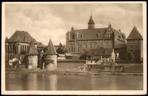 Marienburg Malbork Marienburg Ordensschloß (Reichswinterhilfe-Lotterie) 1934