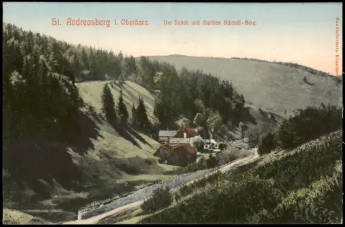 Ansichtskarte Sankt Andreasberg-Braunlage St. Andreasberg 1909
