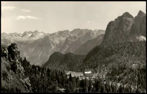 .Trentino-Südtirol Passo Tre Croci verso le Marmarole Trentino-Südtirol 1950