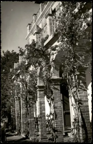Alassio Echtfoto-AK HOTEL METROPOLE RIVIERA dei FIORI ALASSIO 1960