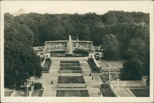 Dresden Jubiläums-Gartenbau-Ausstellung Blick  nach dem Rosenhof 1926