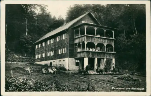 Volkmarshausen-Hann. Münden Pensionshaus Rehhagen Crepon Volkmarshausen 1931