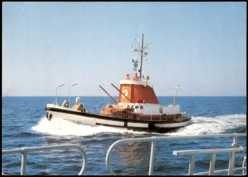 Ansichtskarte  Motorrettungsboot 'Hindenburg' (DGzRS) 1980