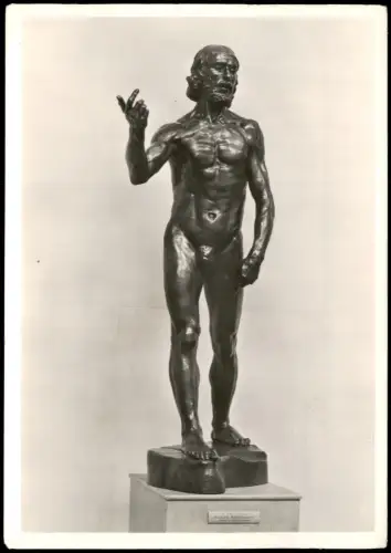 Ansichtskarte  St. John the Baptist von Auguste Rodin 1960
