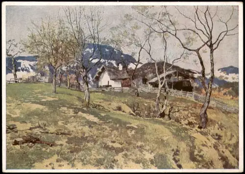 Die ersten Versuche des frühen Jahres  Gottlieb Theodor Kempf-Hartenkampf 1940