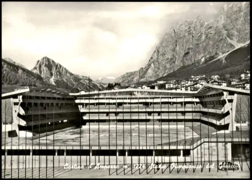 Cortina d´Ampezzo Olympisches Eisstadion (Stadio Olimpico del Ghiaccio) 1959