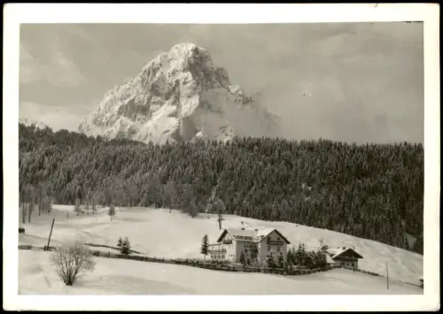 Gröden (Südtirol) Val Gardena Pension Caffè La Selva Wolkenstein (Gröden) 1960