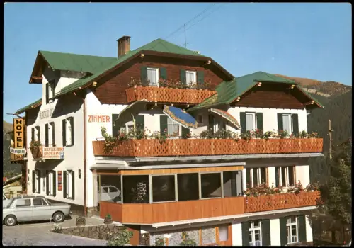 Cartolina Fasstal Vigo di Fassa Hotel Belvedere 1978