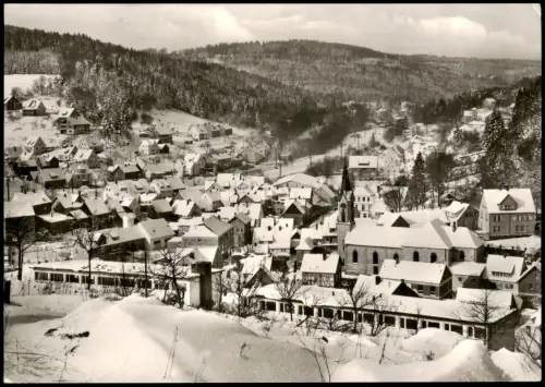Heigenbrücken Winterliche Panoramaansicht von Heigenbrücken 1980