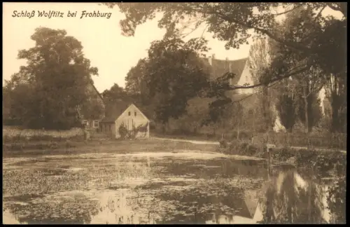 Ansichtskarte Frohburg Schloß Wolftitz 1910
