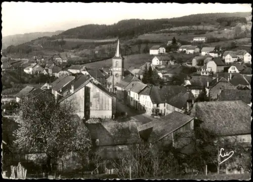 CPA Saint-Blaise-la-Roche Ortsansicht mit Kirche in den Vogesen 1964