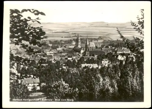 Heilbad Heiligenstadt Blick vom Iberg auf Heilbad Heiligenstadt 1965