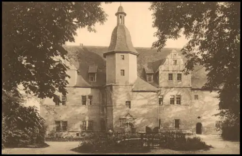 Ansichtskarte Dornburg-Dornburg-Camburg Goetheschloß 1928