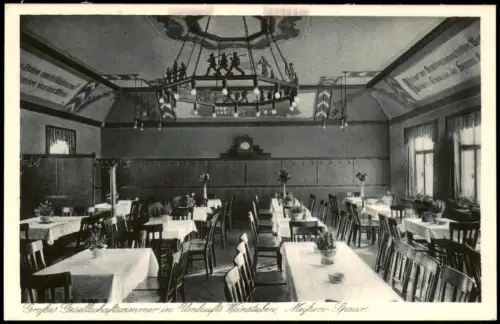 Spaar-Meißen C. Umlauft's Weinstuben u. Weinhandlung Gesellschaftszimmer 1927