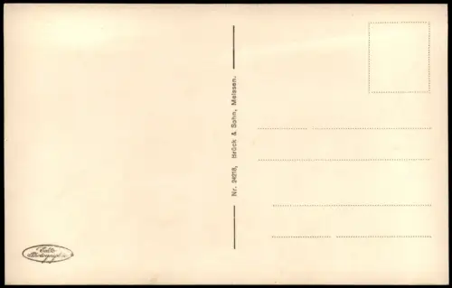 Ansichtskarte Radeberg Flußpartie Stadt mit Kirche 1928