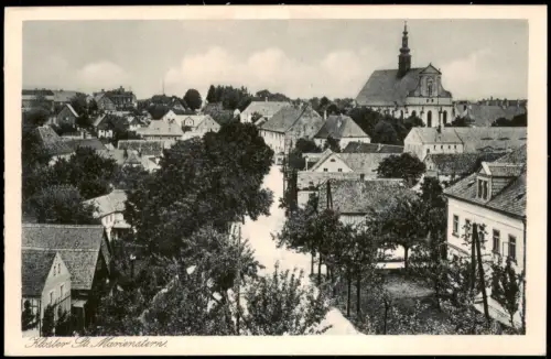 Panschwitz-Kuckau Pančicy-Kukow Dorfstraße Kloster St. Marienstern 1928