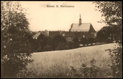 Panschwitz-Kuckau Pančicy-Kukow Kloster St. Marienstern vom Felde 1916