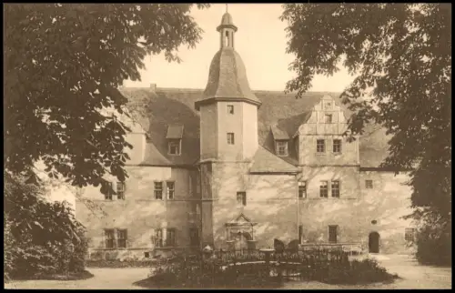 Ansichtskarte Dornburg-Dornburg-Camburg Goetheschloß 1928