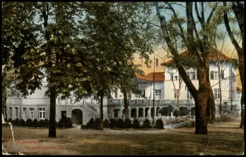 Ansichtskarte Cannstatt-Stuttgart Kursaalrestaurant 1933