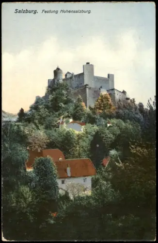 Ansichtskarte Salzburg Festung Hohensalzburg 1920