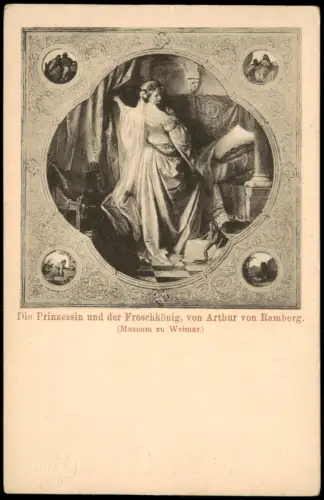 Weimar Die Prinzessin und der Froschkönig (Arthur von Ramberg) 1910