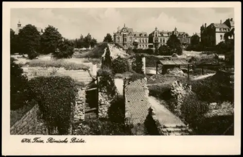Ansichtskarte Trier Römische Bäder (Kaiserthermen) 1930