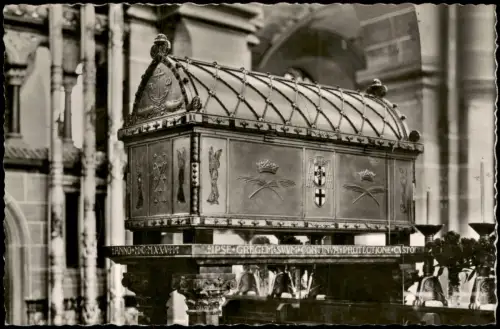 Ansichtskarte Trier Apostelgrab in der Basilika St. Matthias 1954
