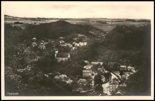 Ansichtskarte Tharandt Stadtpartie 1928