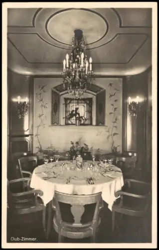 Kötzschenbroda-Radebeul Weinstuben Sektkellerei Bussard Club Zimmer 1928