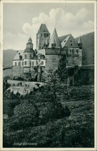 Ansichtskarte Sankt Johann (bei Mayen) Schloß Bürressheim 1937