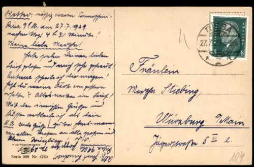 Postcard Tetschen-Bodenbach Decín Elbelandschaft mit Raddampfer 1929